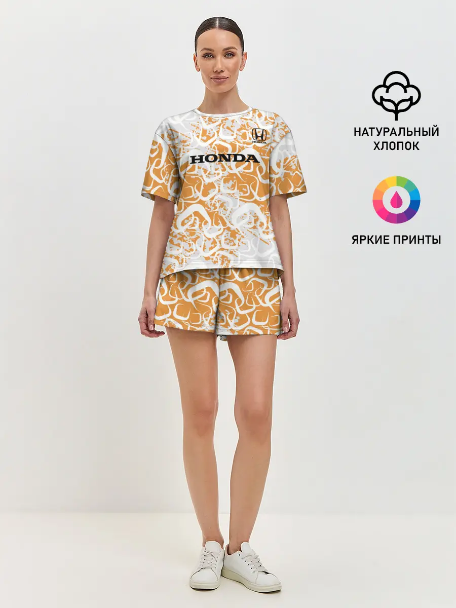 Женская пижама с шортами / Honda