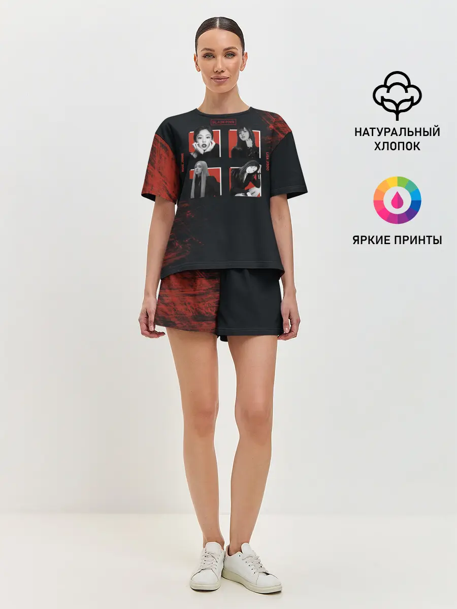 Женская пижама с шортами / BLACKPINK
