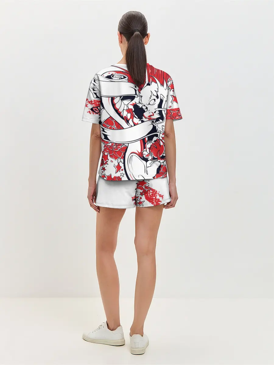 Женская пижама с шортами / Monsta X