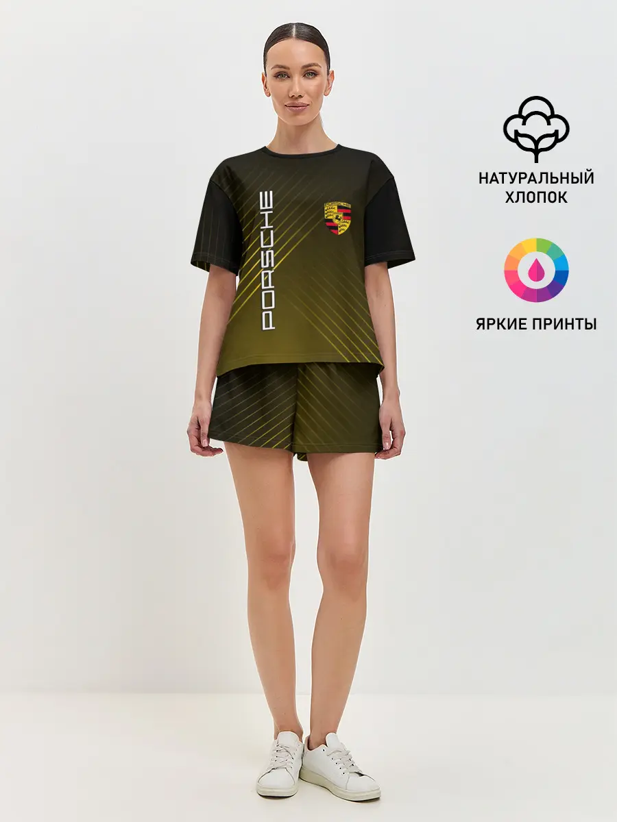 Женская пижама с шортами / PORSCHE