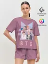 Женская пижама с шортами / BTS