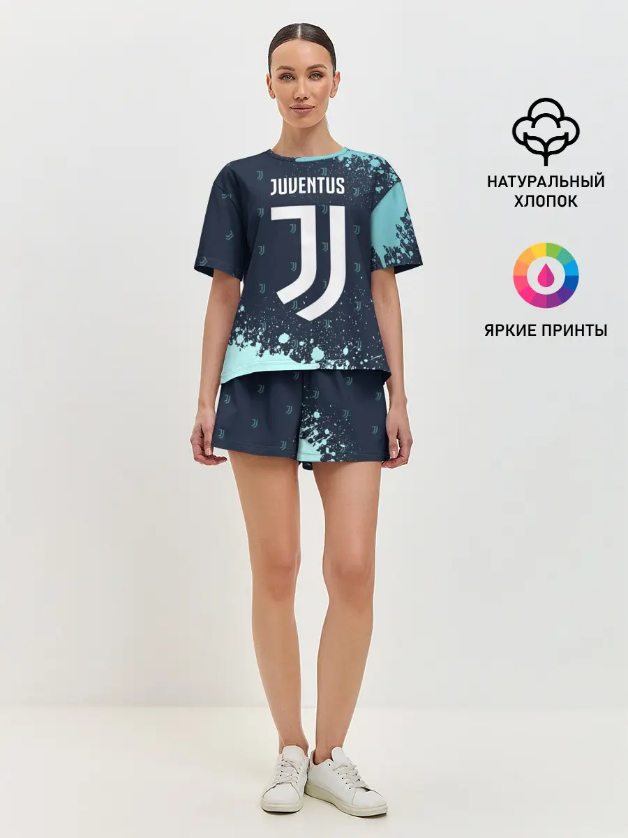 Женская пижама с шортами / JUVENTUS / ЮВЕНТУС