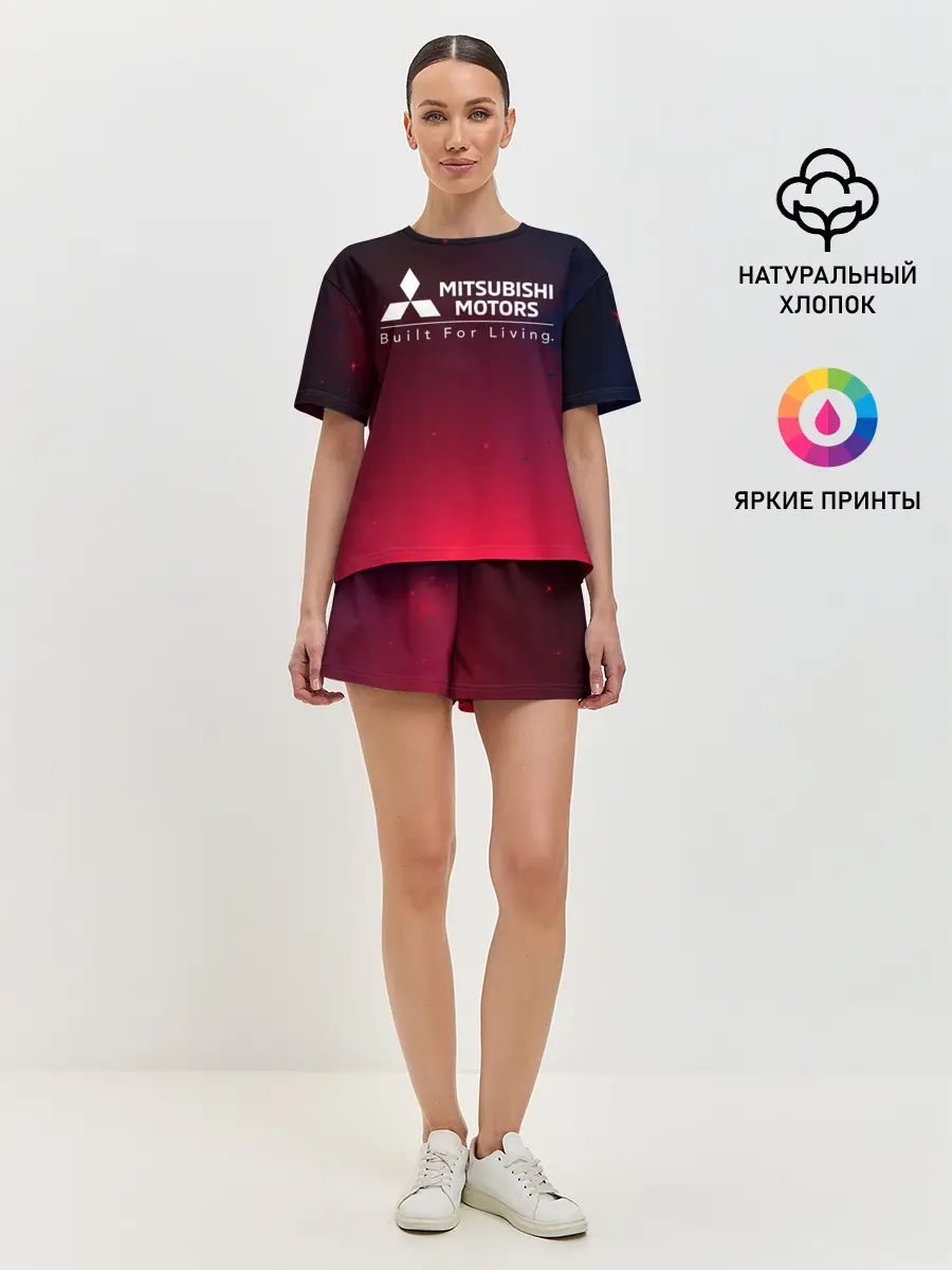 Женская пижама с шортами / MITSUBISHI / МИТСУБИСИ