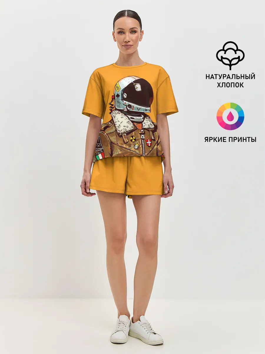 Женская пижама с шортами / Космический рейнджер