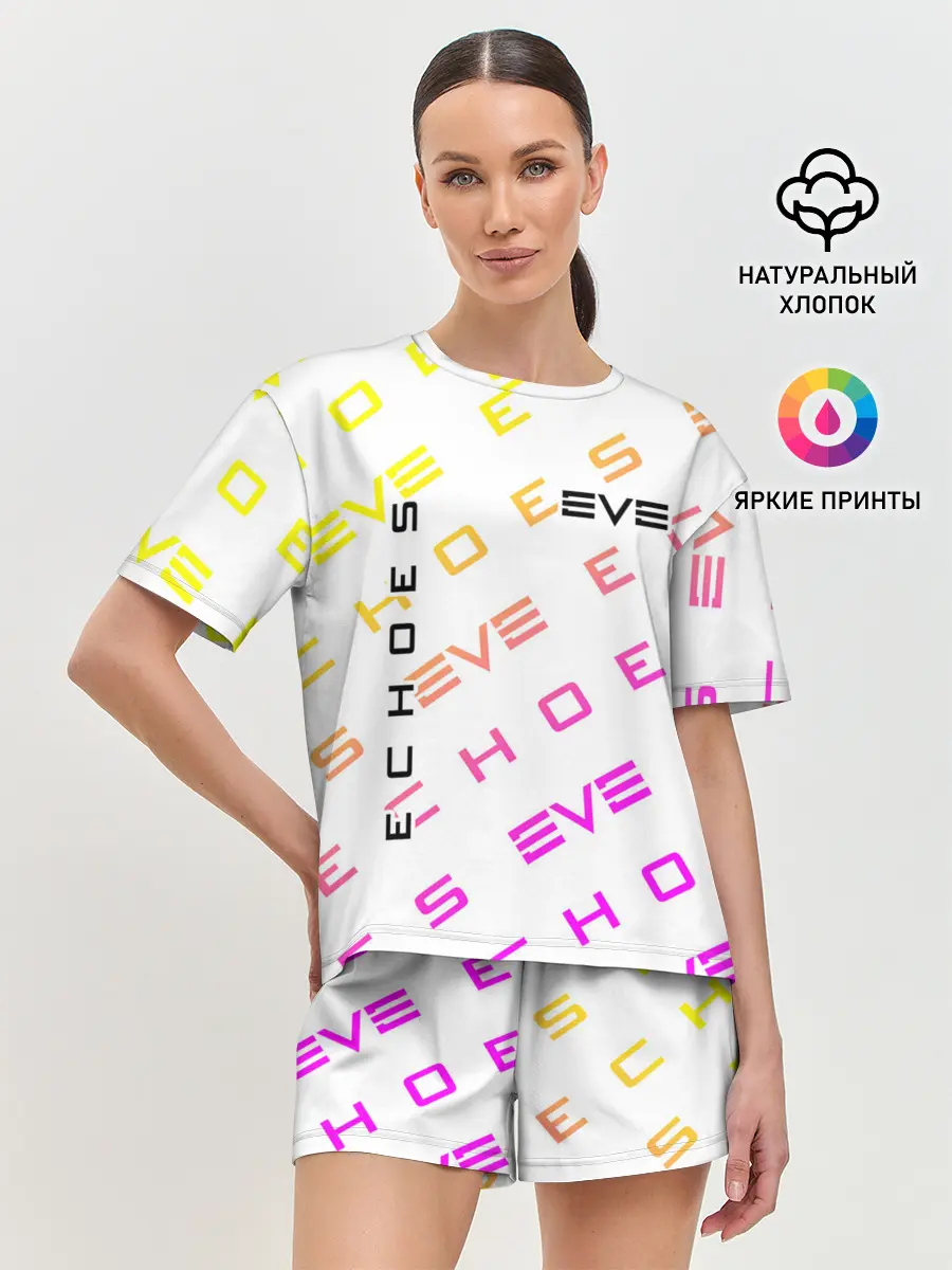Женская пижама с шортами / EVE ECHOES / ИВ ЭХО