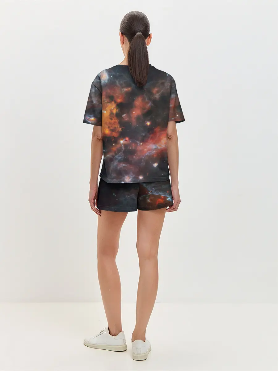 Женская пижама с шортами / Гигантская Вселенная