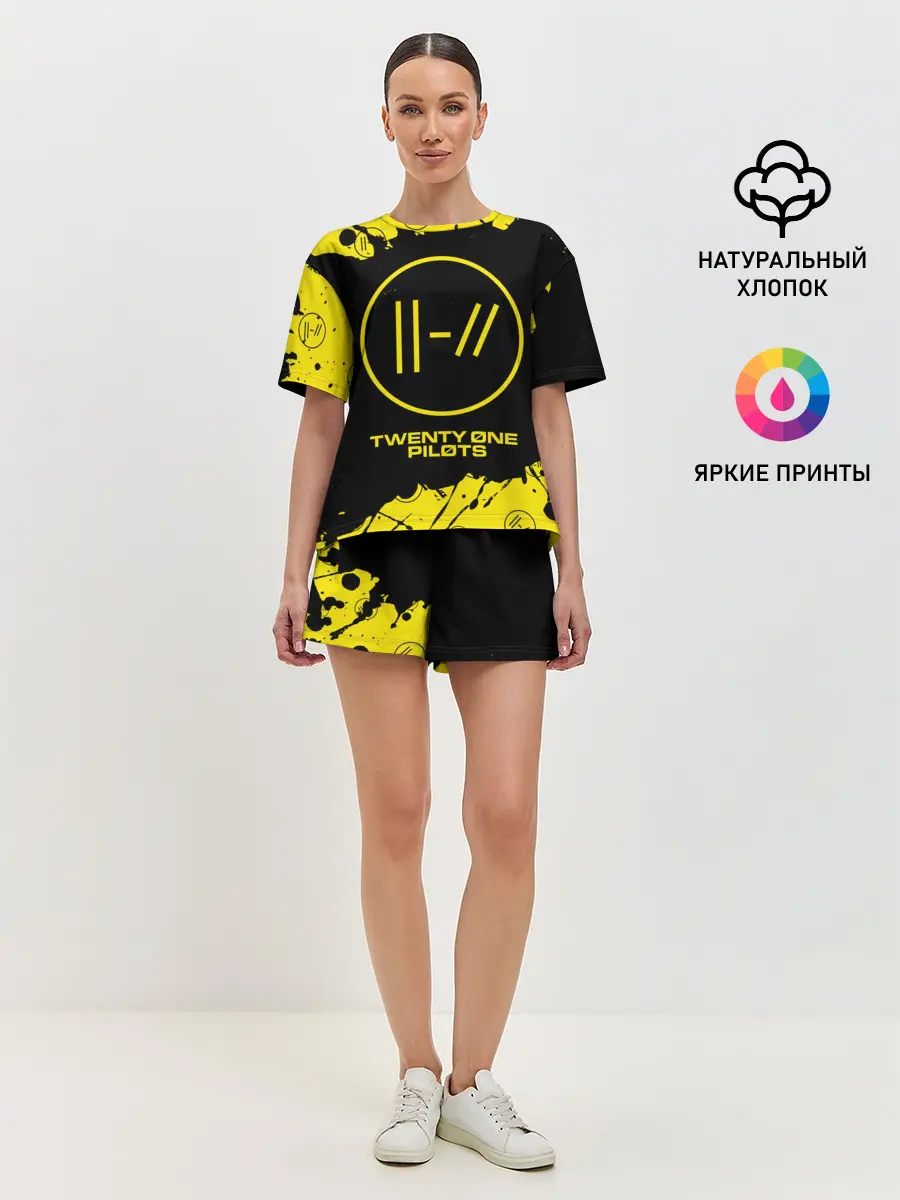 Женская пижама с шортами / TWENTY ONE PILOTS / 21 PILOTS