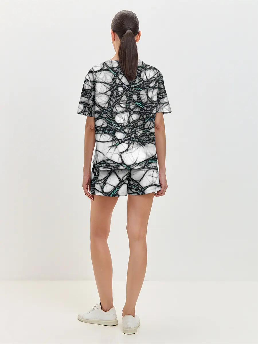 Женская пижама с шортами / NEIROLINK