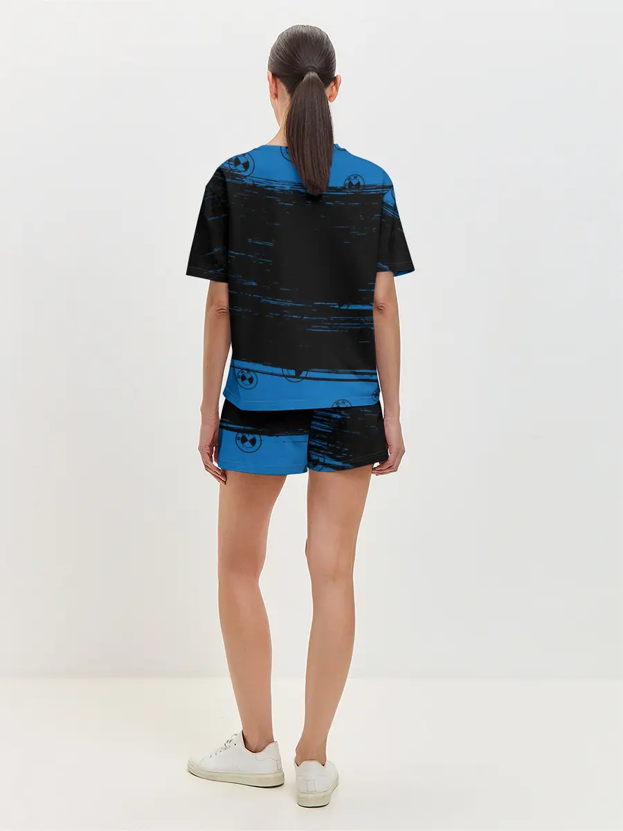 Женская пижама с шортами / BMW / БМВ