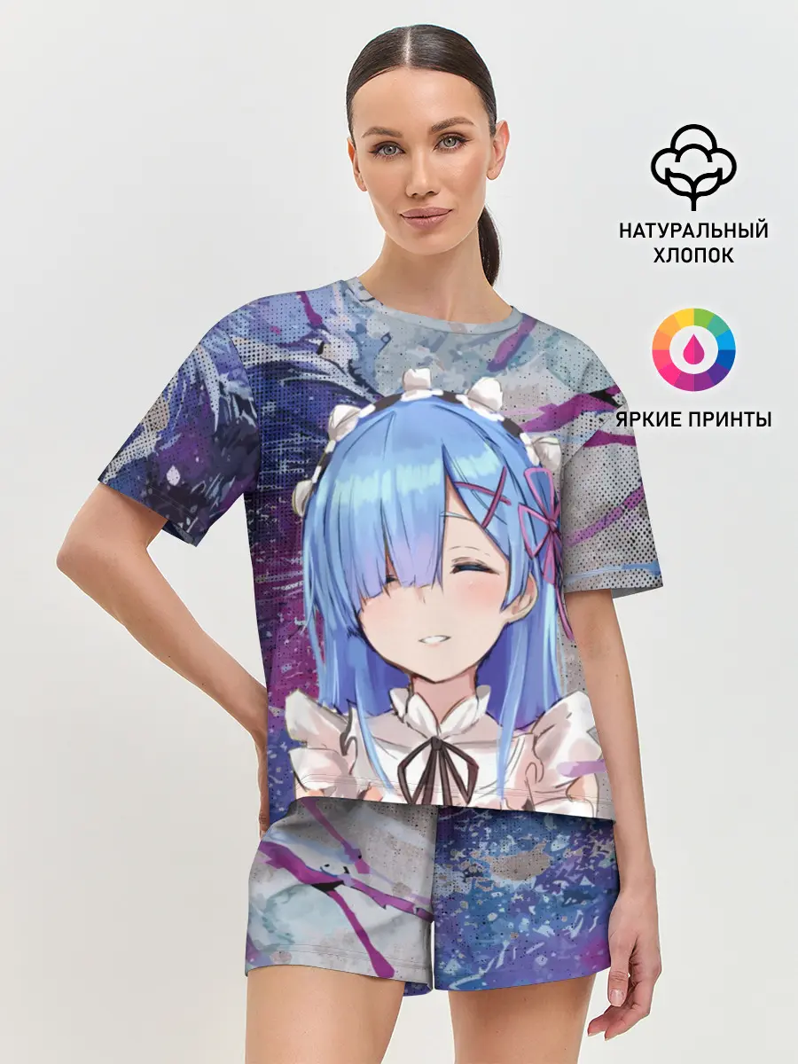 Женская пижама с шортами / Re: Zero. Жизнь с нуля