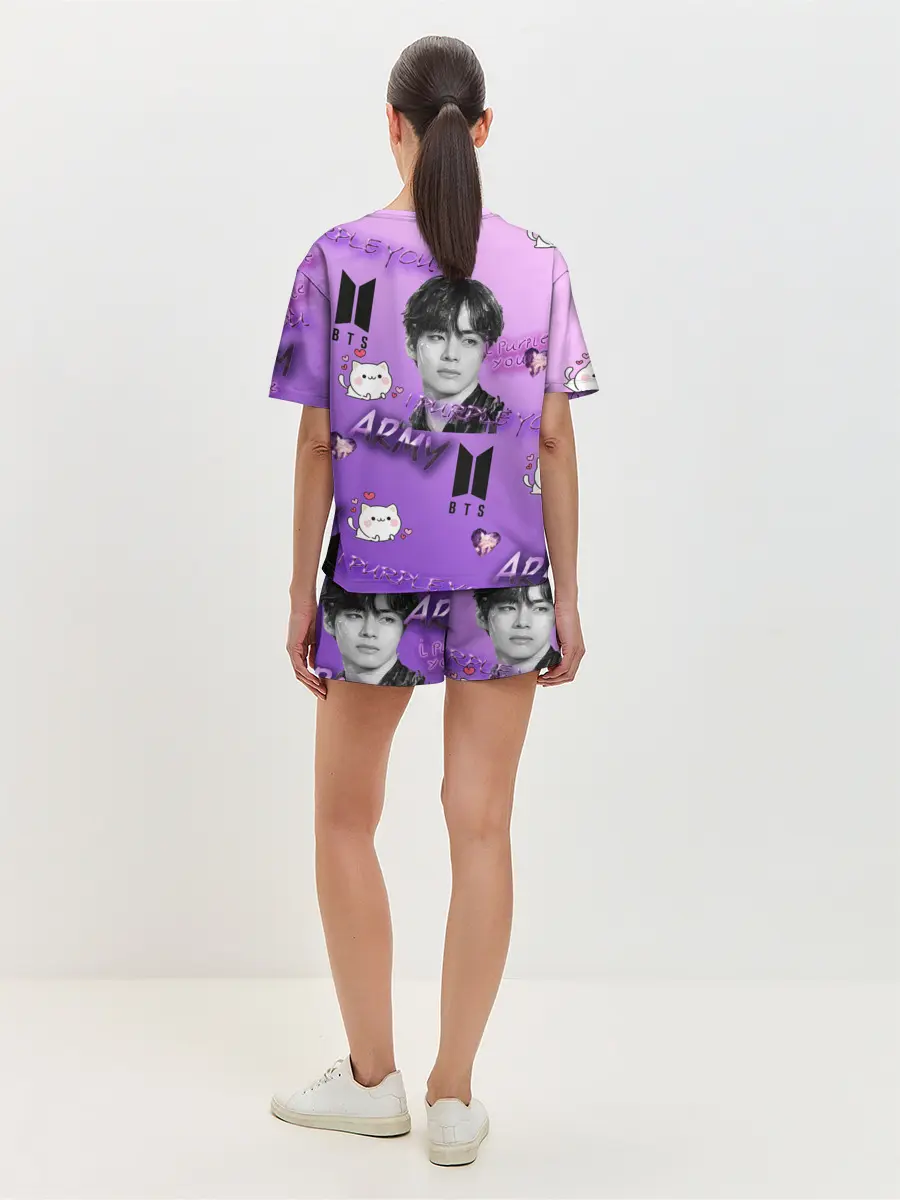 Женская пижама с шортами / I purple you