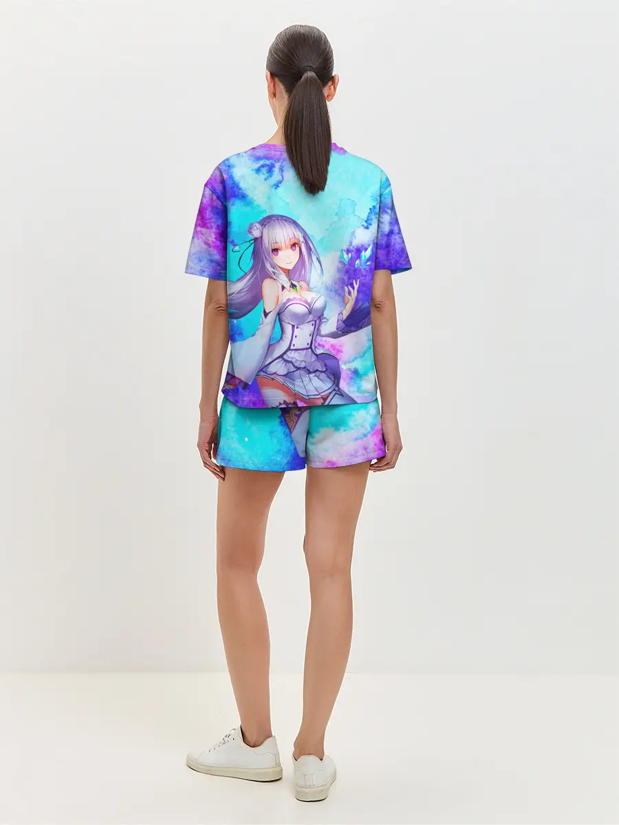 Женская пижама с шортами / Re:Zero
