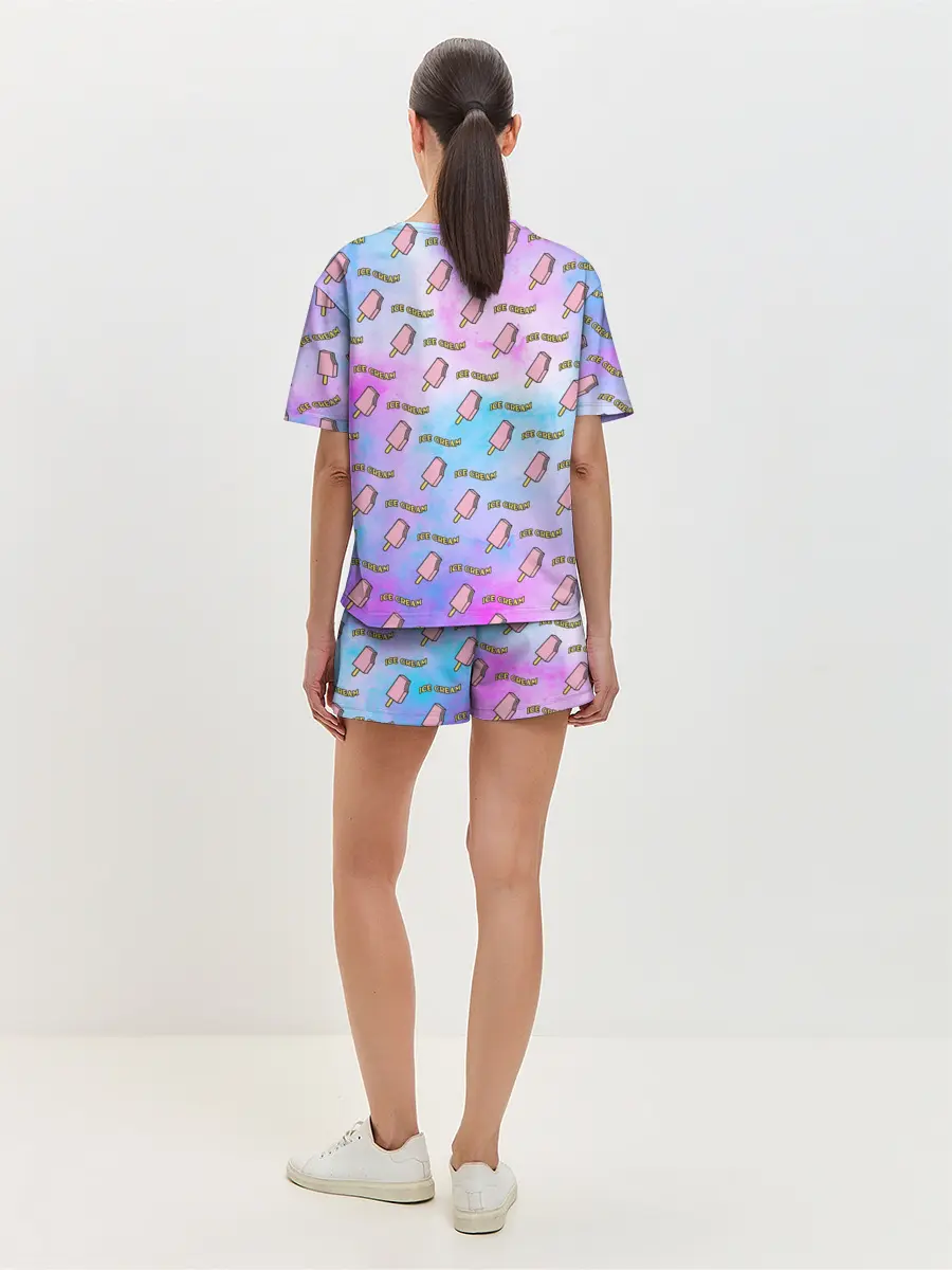 Женская пижама с шортами / BLACKPINK ICE CREAM