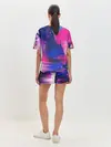 Женская пижама с шортами / Неоновые Краски