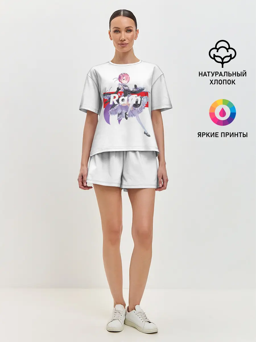 Женская пижама с шортами / Re:Zero