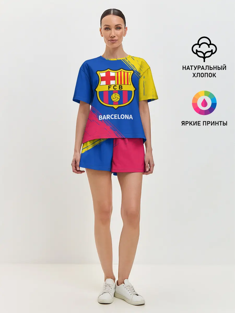 Женская пижама с шортами / BARCELONA / БАРСЕЛОНА