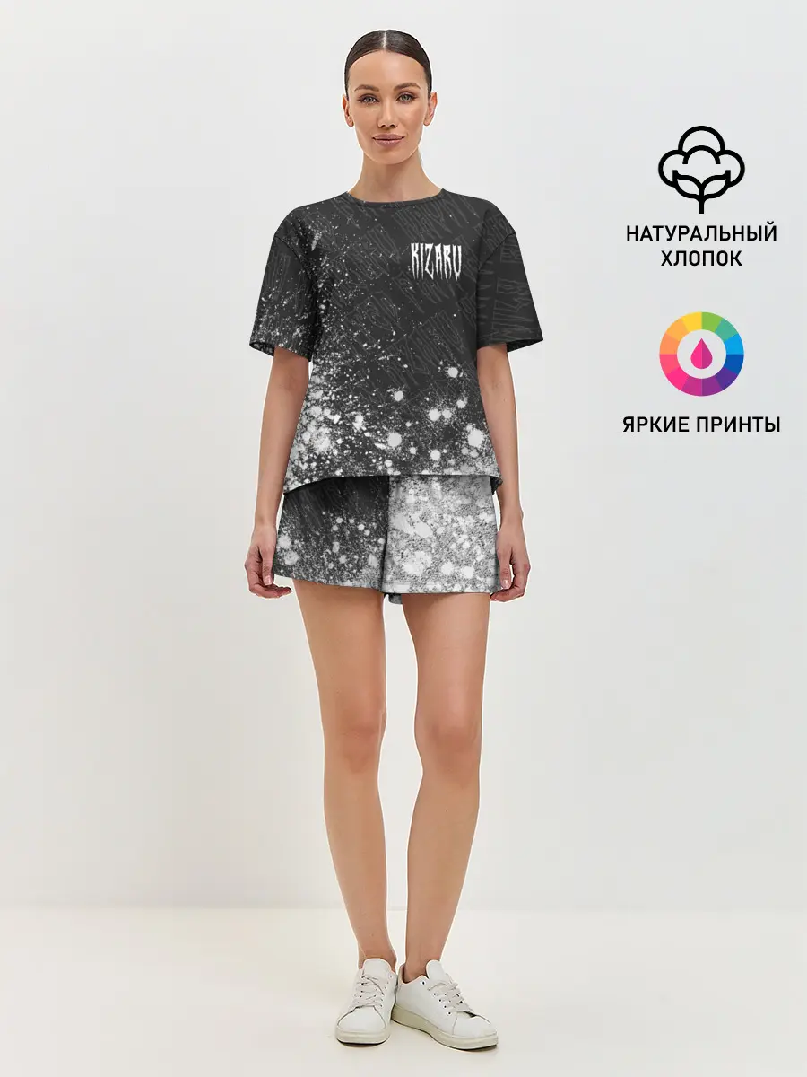 Женская пижама с шортами / KIZARU / КИЗАРУ