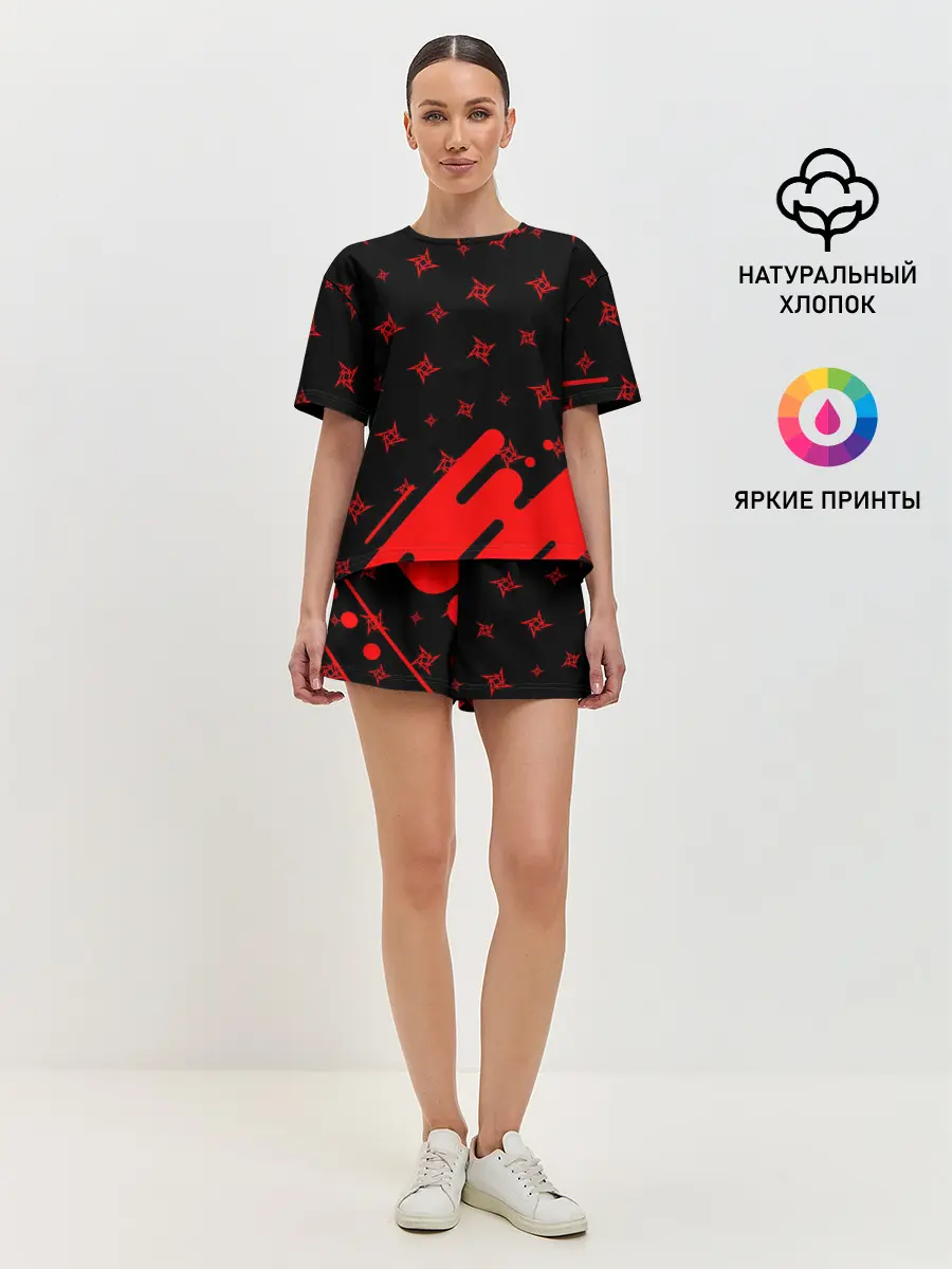 Женская пижама с шортами / METALLICA / МЕТАЛЛИКА