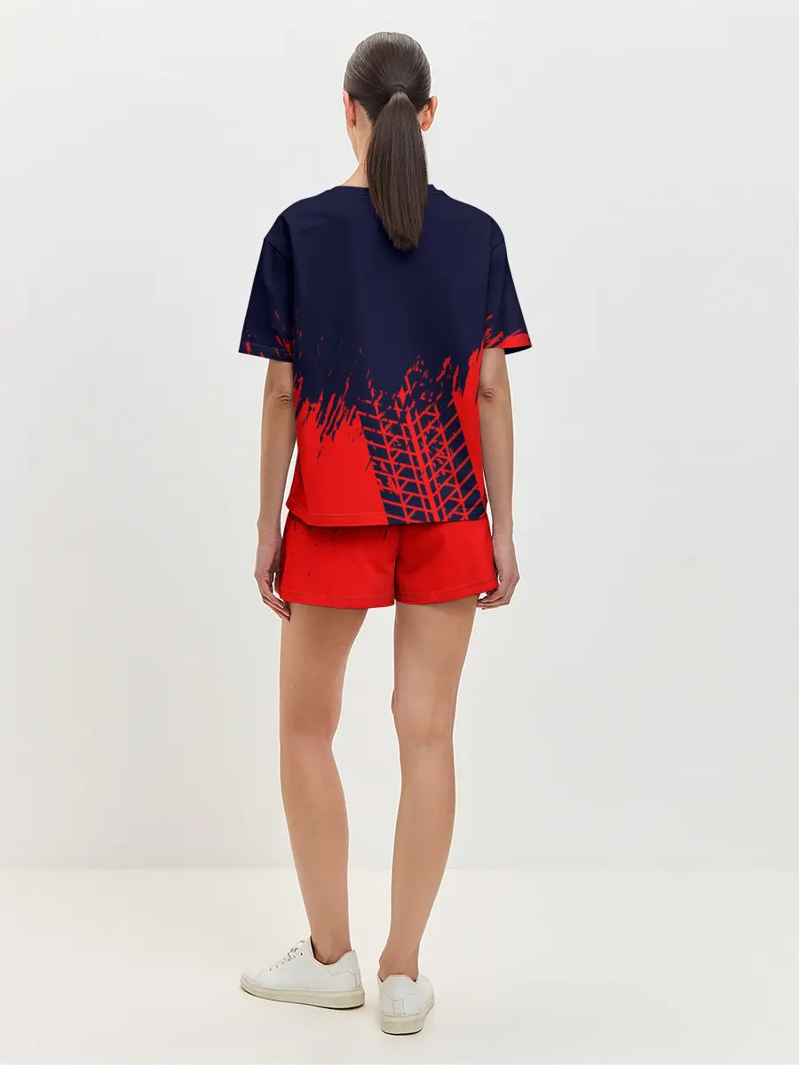 Женская пижама с шортами / TOYOTA / ТОЙОТА