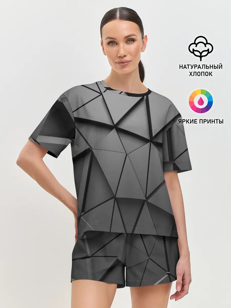 Женская пижама с шортами / ABSTRACTION STYLE