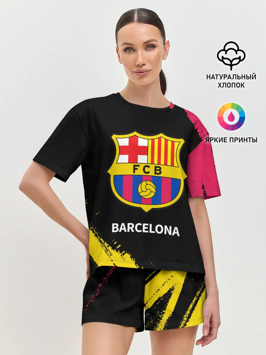 Женская пижама с шортами / BARCELONA / БАРСЕЛОНА