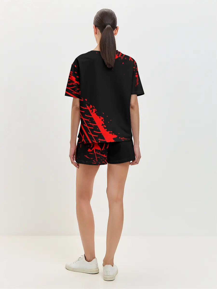 Женская пижама с шортами / LEXUS / ЛЕКСУС