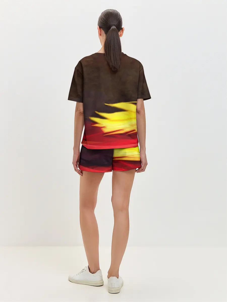 Женская пижама с шортами / Спасатель