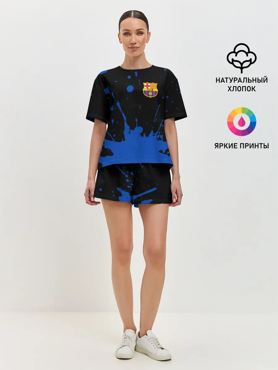 Женская пижама с шортами / BARCELONA / БАРСЕЛОНА