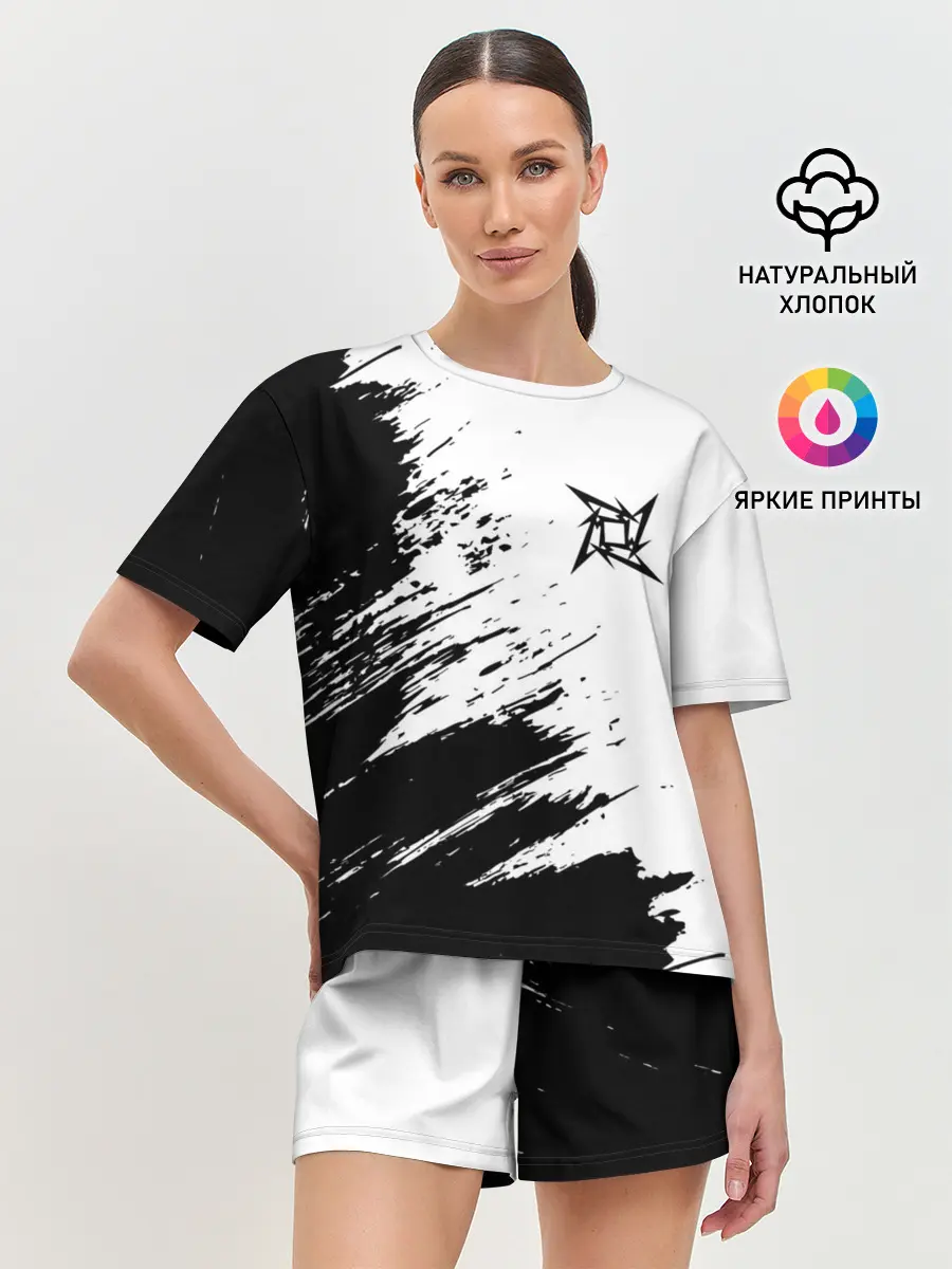 Женская пижама с шортами / METALLICA / МЕТАЛЛИКА