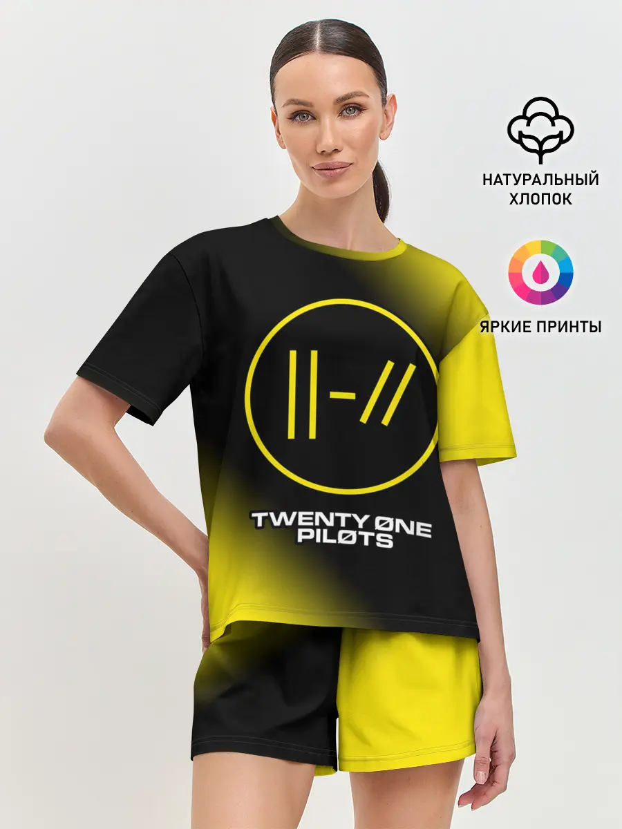 Женская пижама с шортами / TWENTY ONE PILOTS / 21 PILOTS
