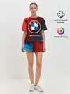 Женская пижама с шортами / BMW / БМВ