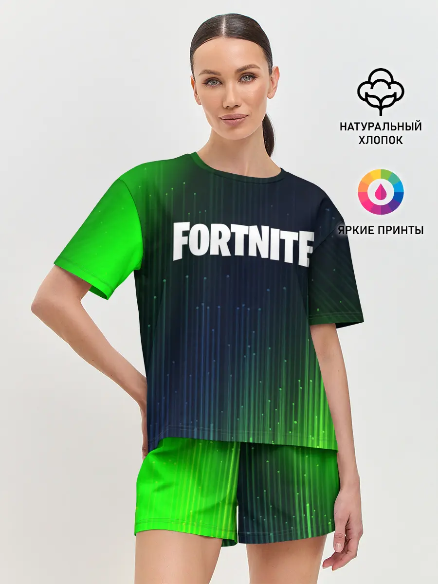 Женская пижама с шортами / FORTNITE / ФОРТНАЙТ