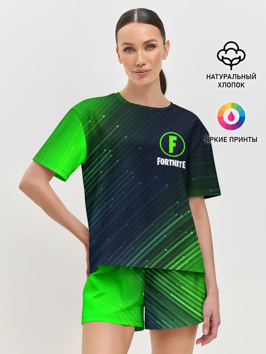 Женская пижама с шортами / FORTNITE / ФОРТНАЙТ