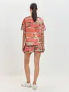 Женская пижама с шортами / Кирпичная стена