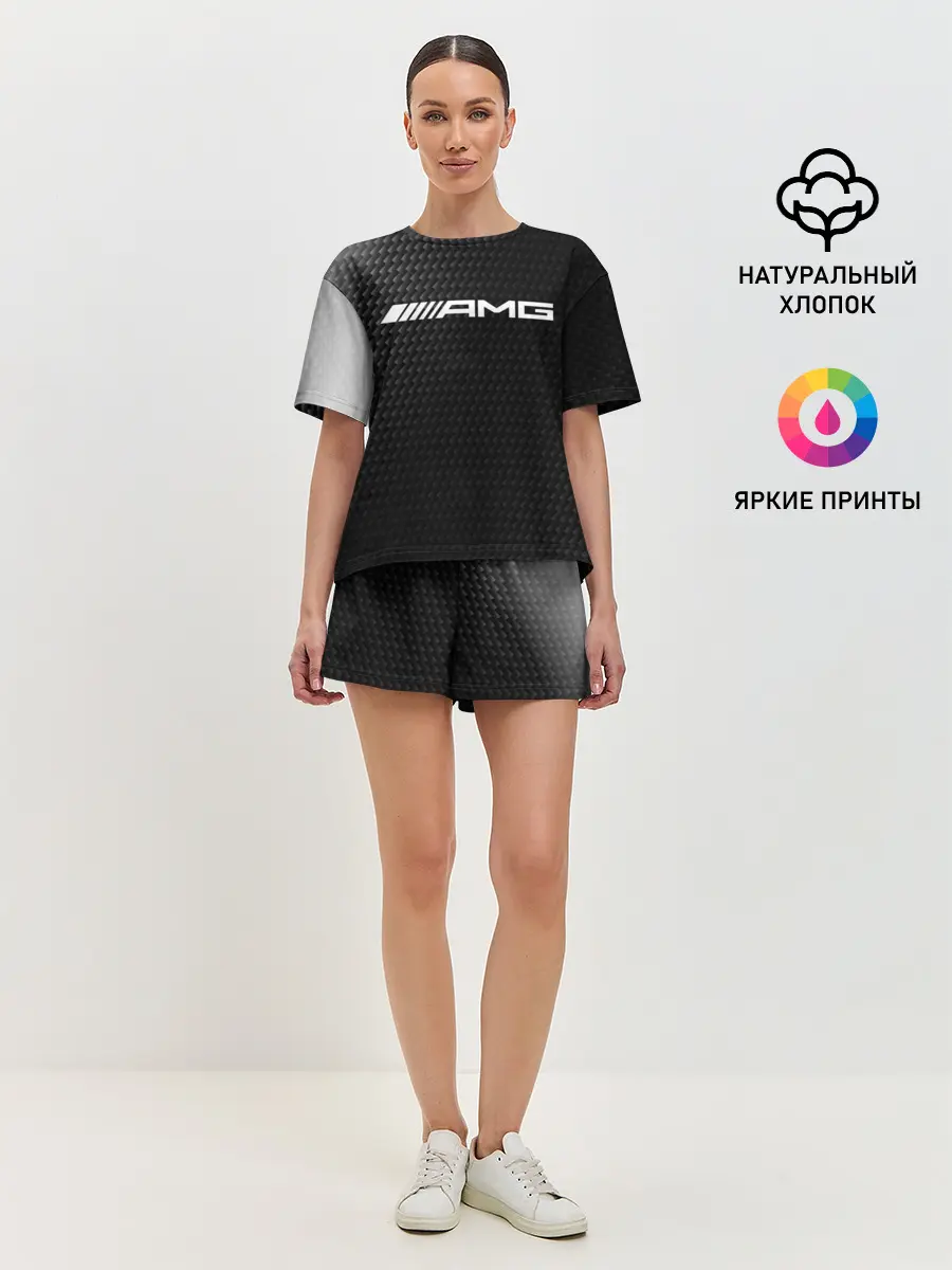 Женская пижама с шортами / MERCEDES / МЕРСЕДЕС