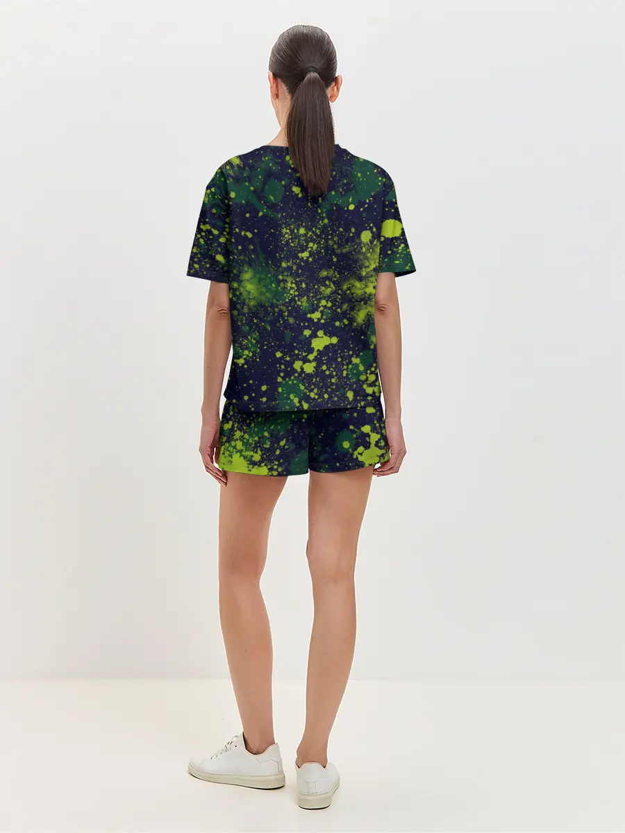 Женская пижама с шортами / Camouflage