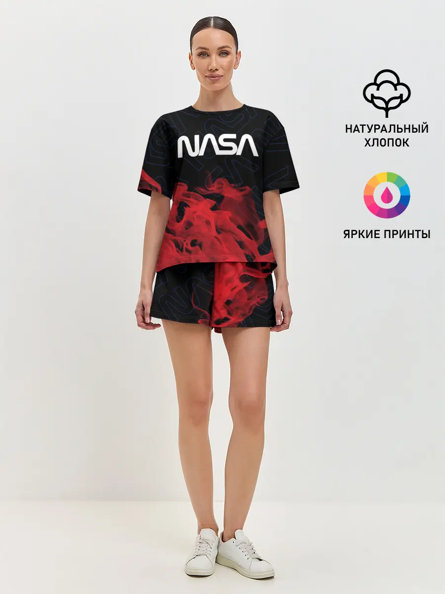 Женская пижама с шортами / NASA / НАСА
