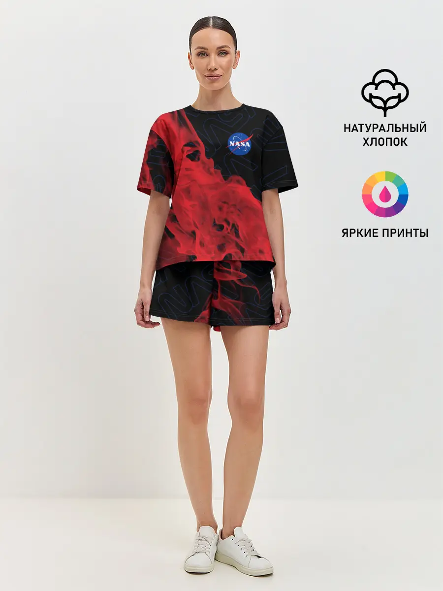 Женская пижама с шортами / NASA / НАСА