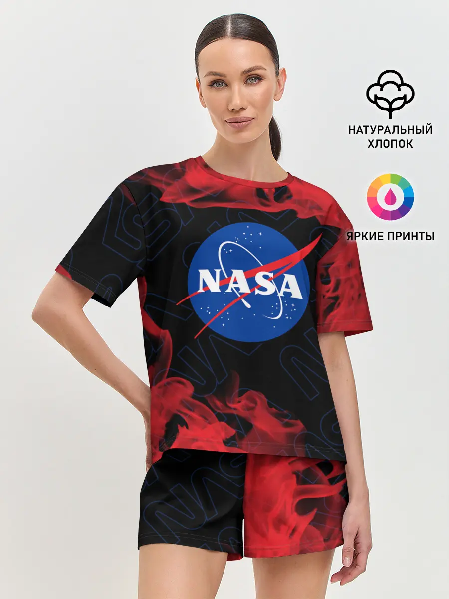 Женская пижама с шортами / NASA / НАСА