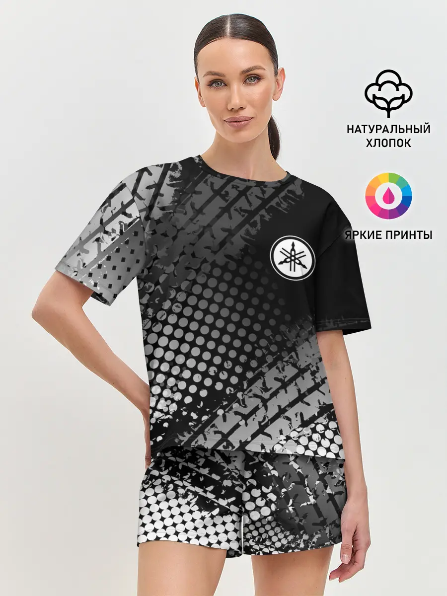 Женская пижама с шортами / Yamaha