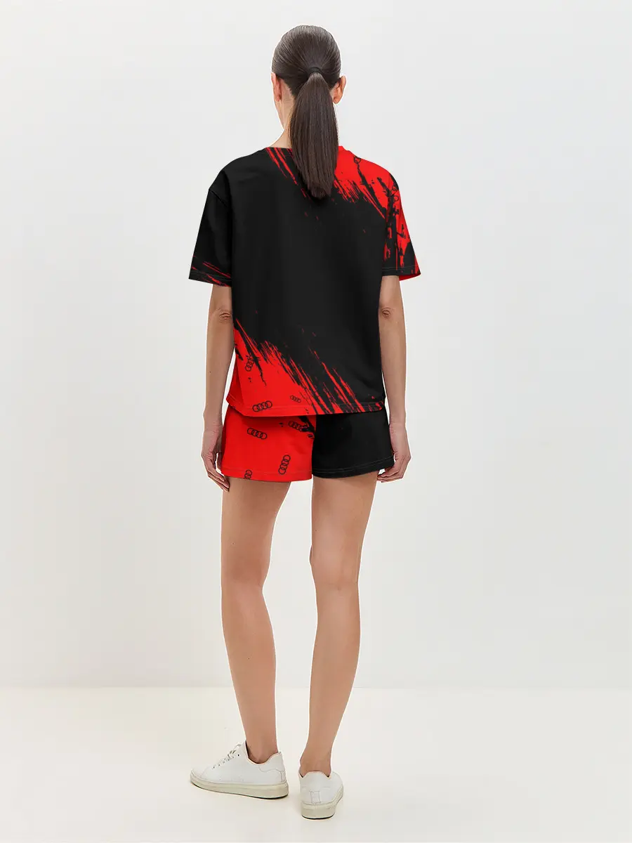 Женская пижама с шортами / AUDI / АУДИ