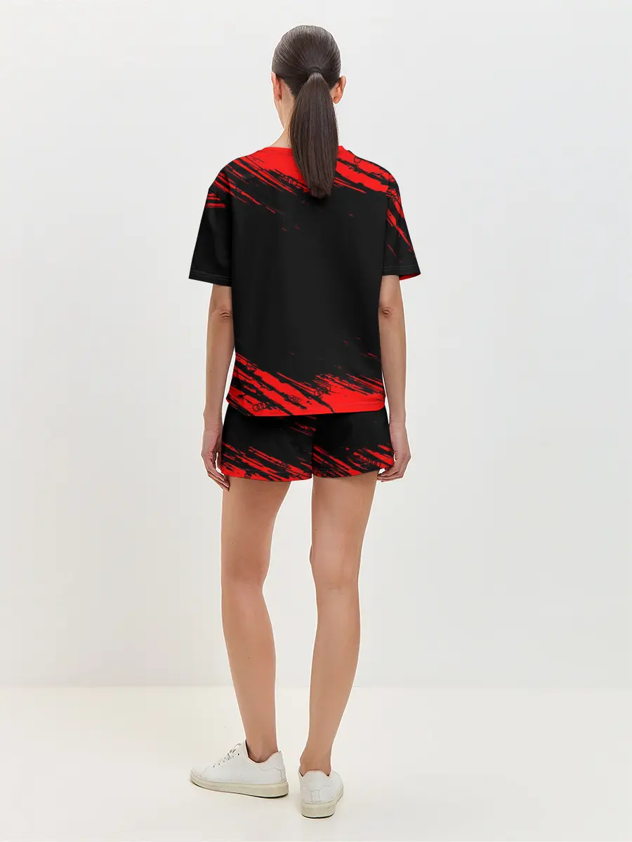 Женская пижама с шортами / AUDI / АУДИ