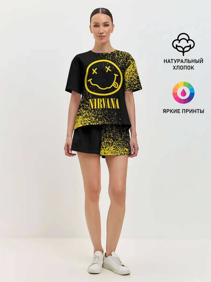 Женская пижама с шортами / NIRVANA / НИРВАНА