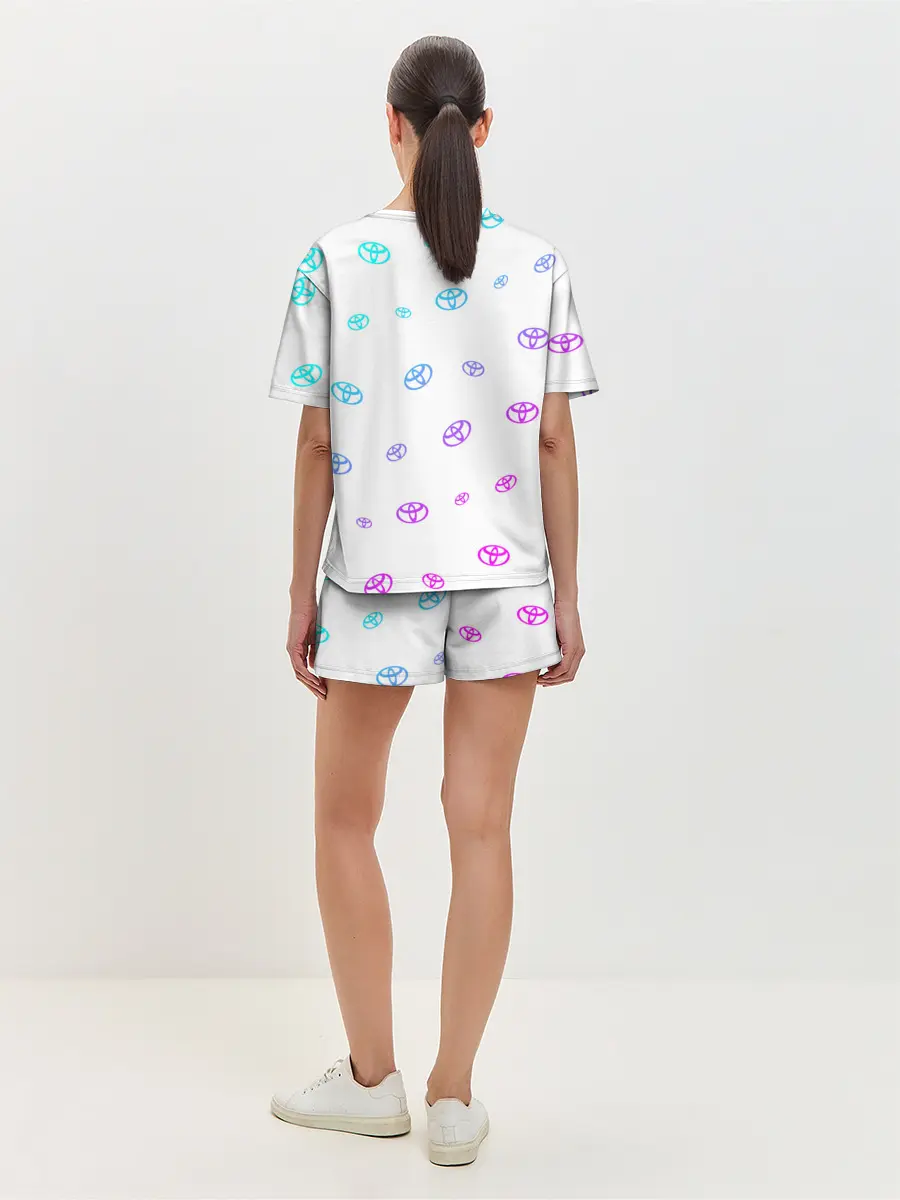 Женская пижама с шортами / TOYOTA / ТОЙОТА