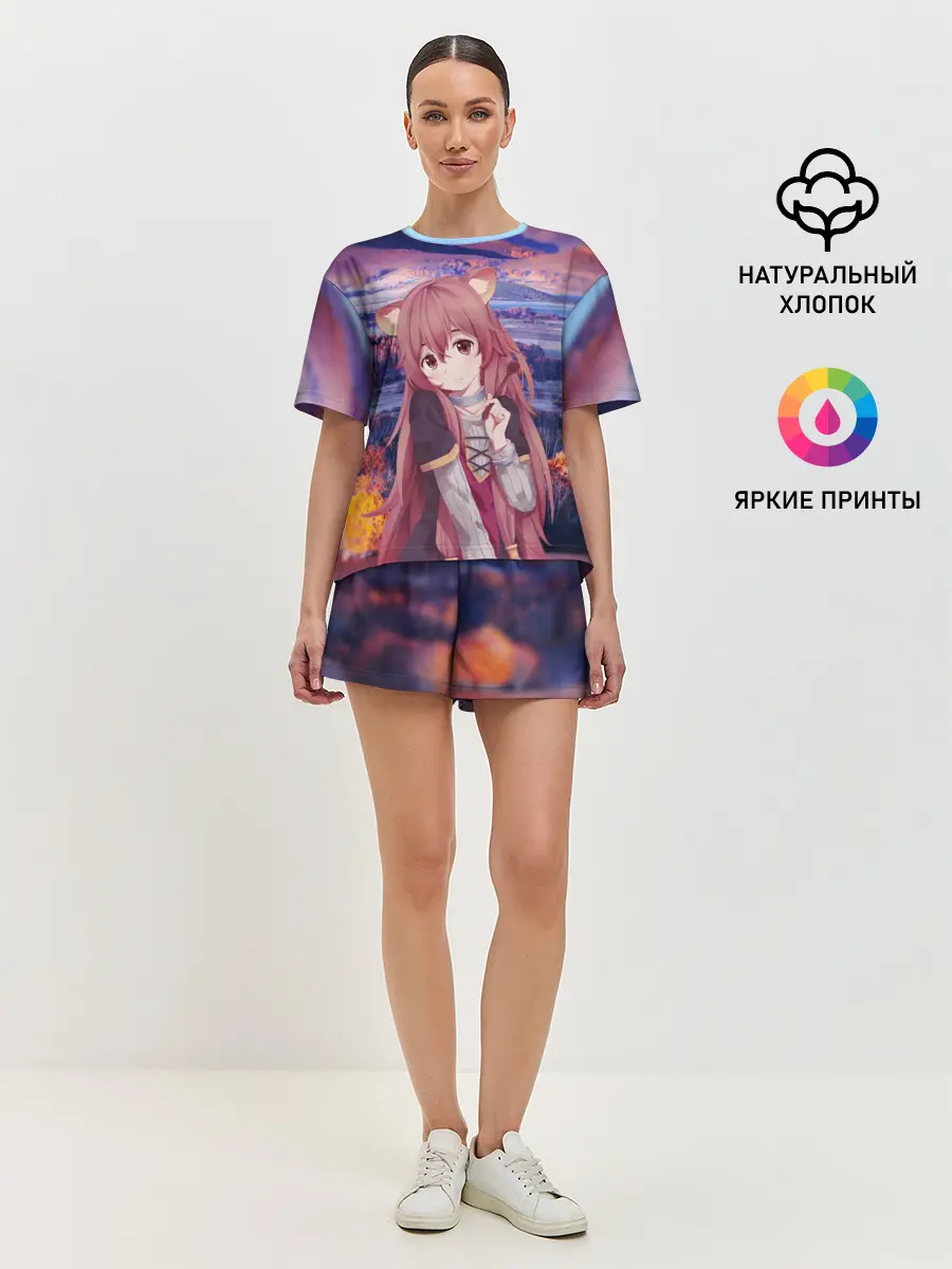 Женская пижама с шортами / Рафталия