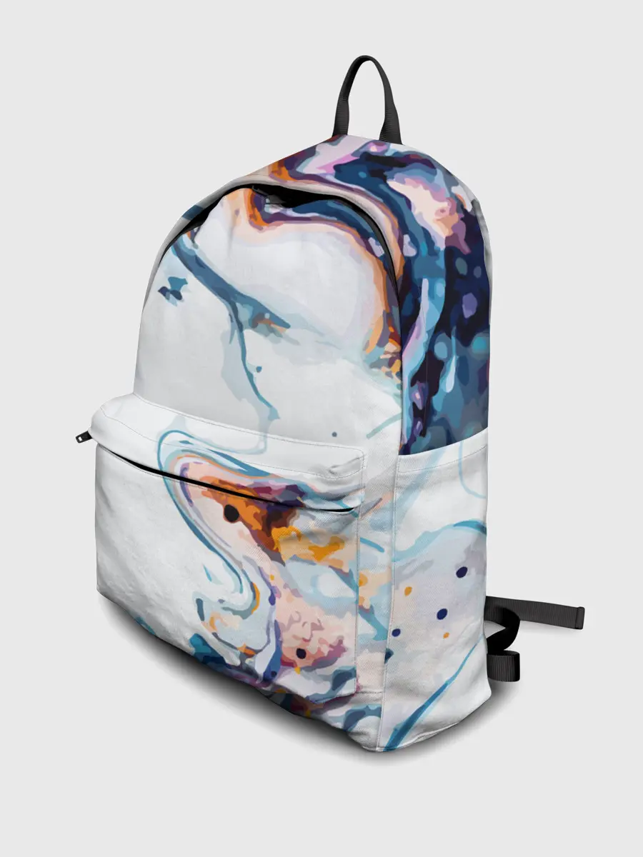 Рюкзак джинсовый / Брызги красок