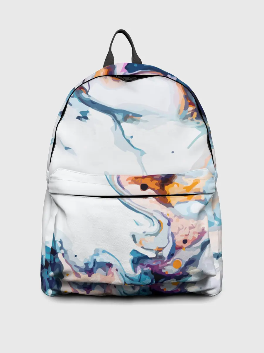 Рюкзак джинсовый / Брызги красок