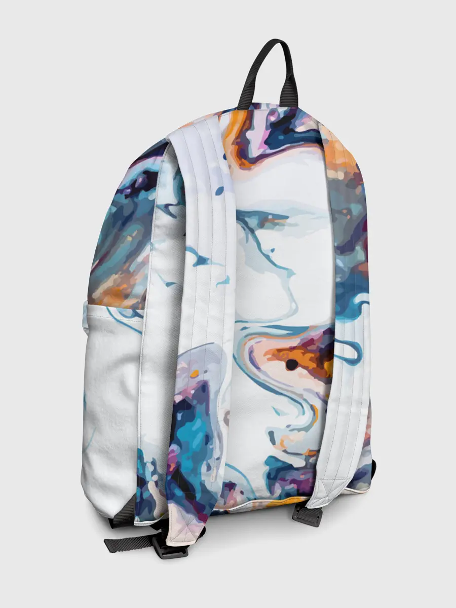 Рюкзак джинсовый / Брызги красок