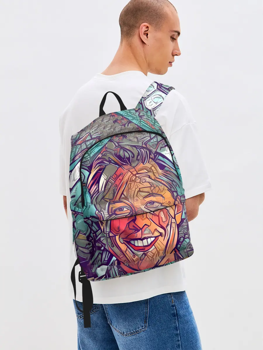 Рюкзак джинсовый / МАСК-БОТ