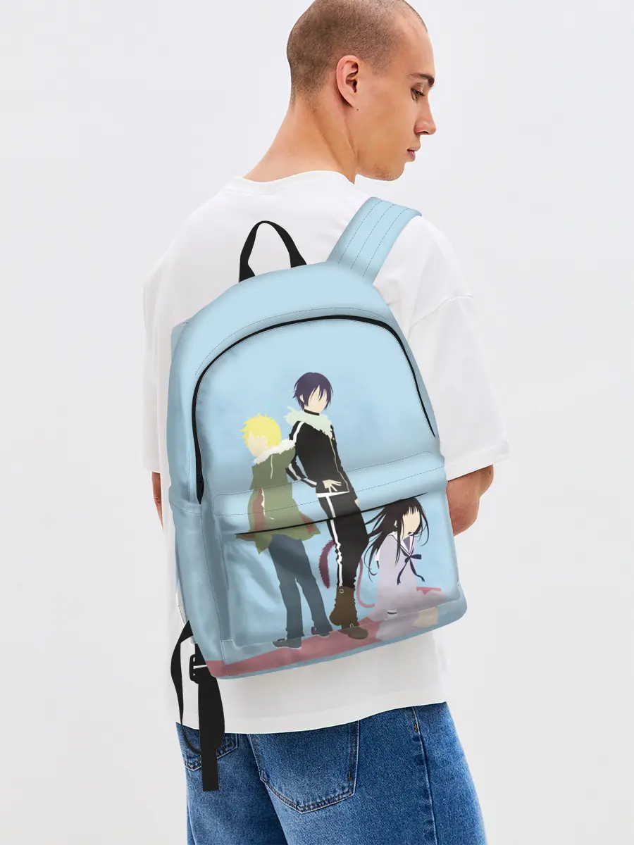 Рюкзак джинсовый / Yato, Yukine & Hiyori